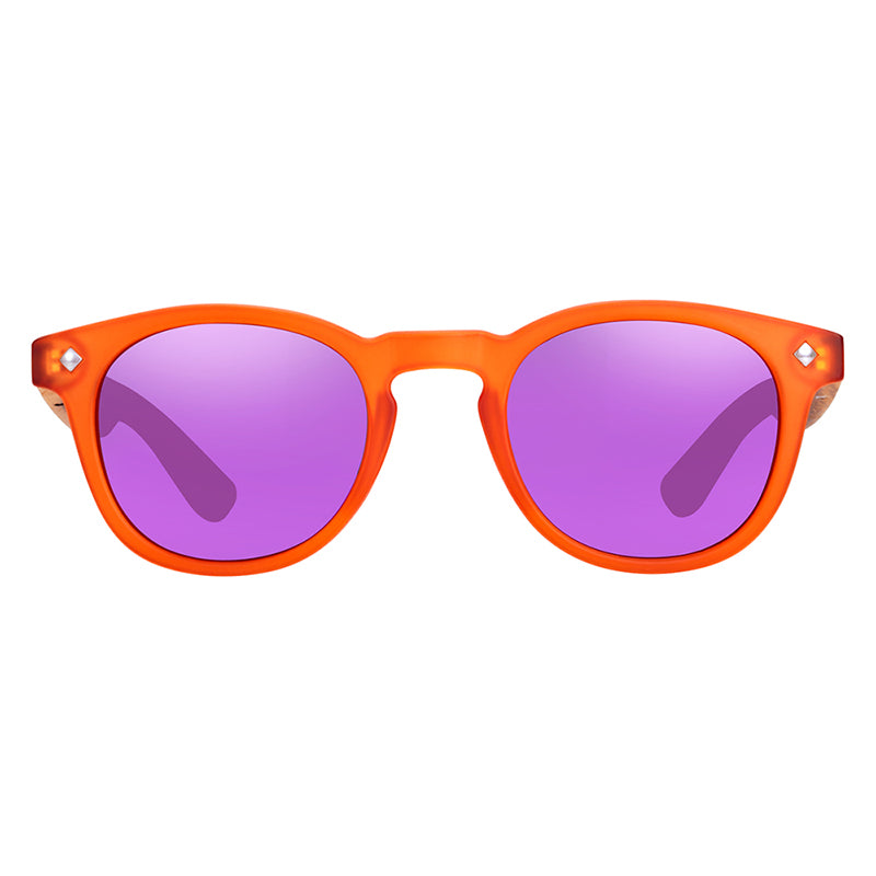 Lunettes en bois Enfant - Summer Orange