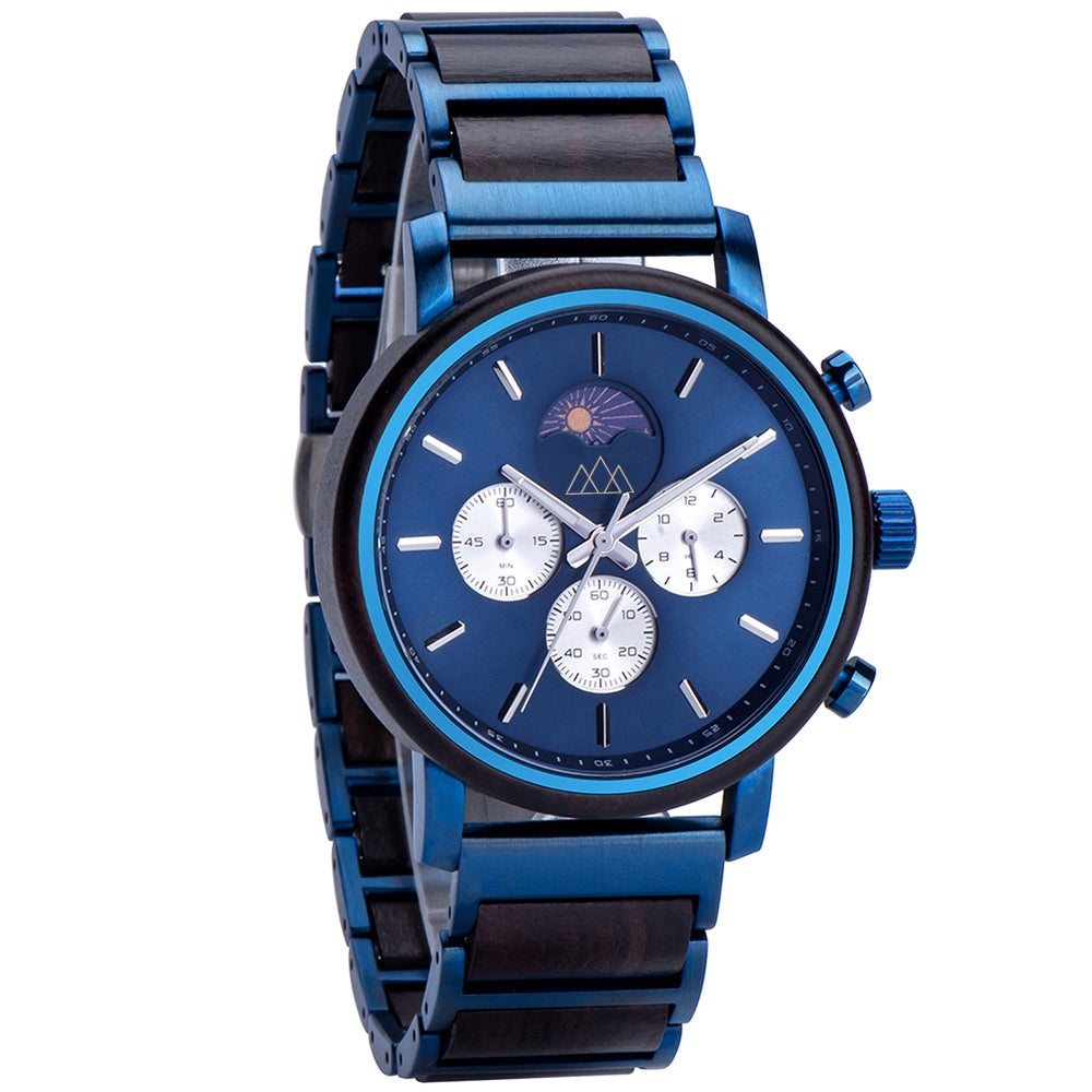 montre luxe bois