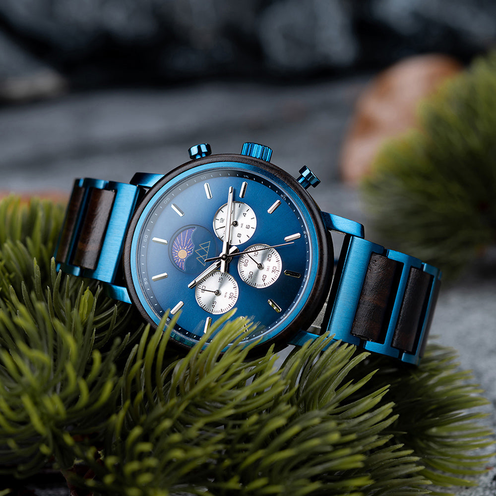 montre en bois luxe