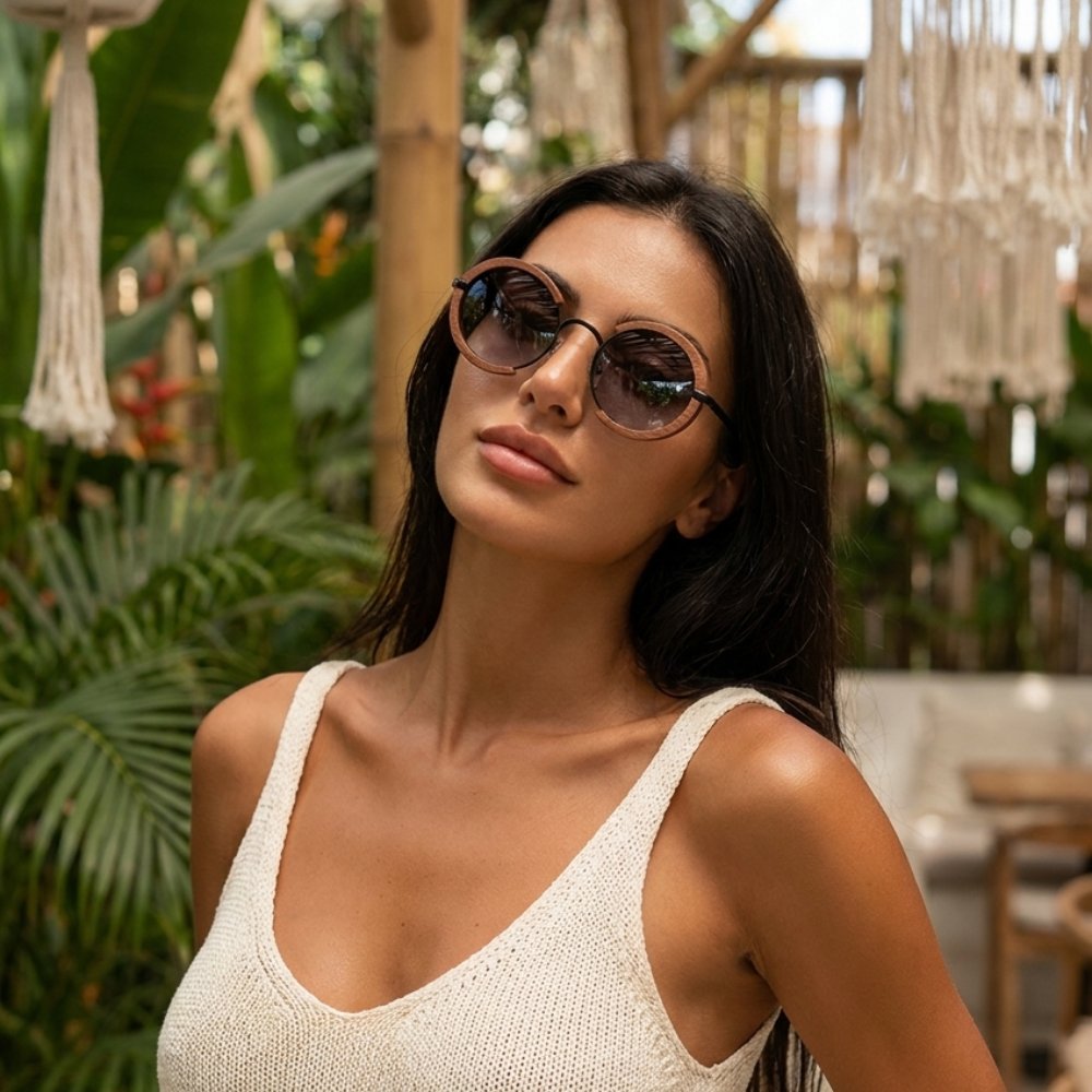 Lunette Leon Bois - Steam Noyer