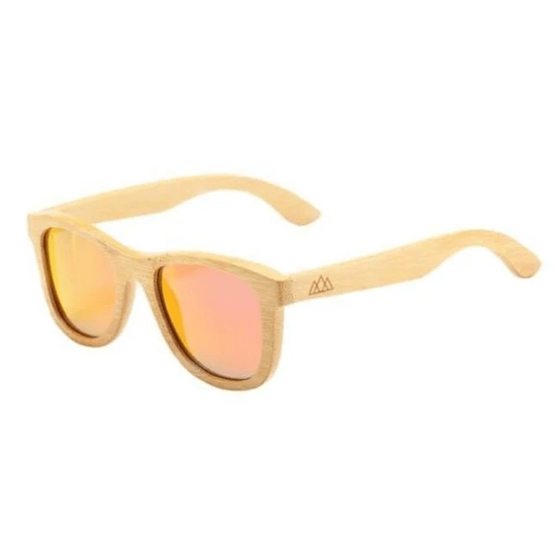 Lunettes en bois - Bambou Orange