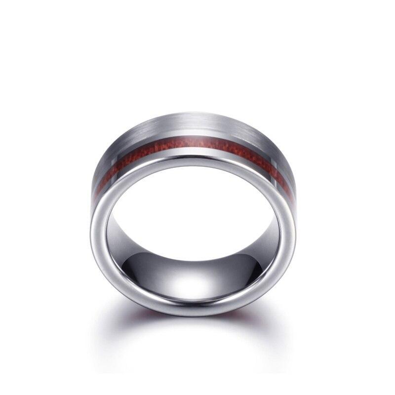 Bague en bois Anima Light, vue 2 sur fond blanc