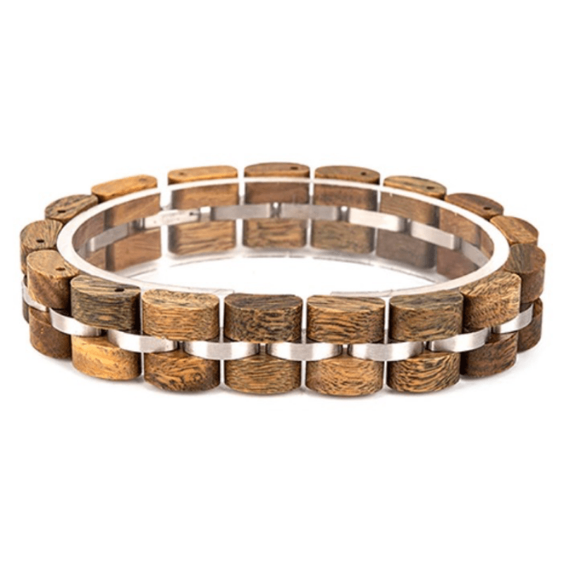 Bracelet en bois femme - Nature
