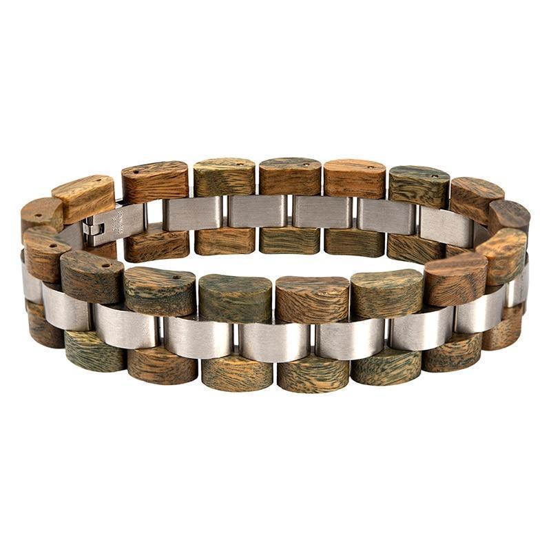 Bracelet homme bois - Nature
