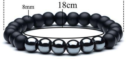 Bracelet mala Chrome, vue 2 sur fond blanc