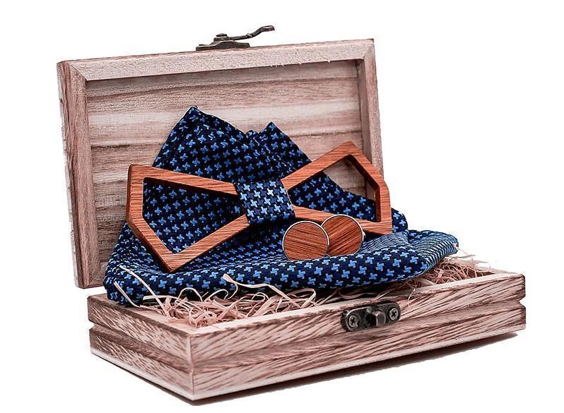 Coffret Noeud Papillon Bois - Pillar