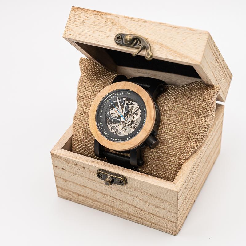 Montre en bois automatique- Purified