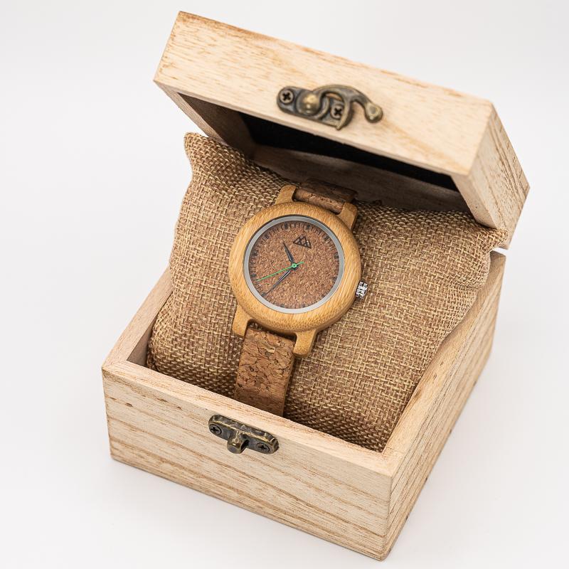 Montre en bois - Cork