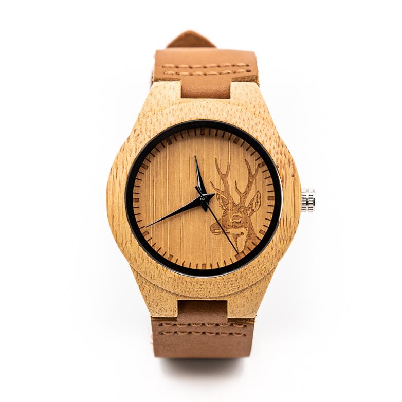 Montre en Bois Déco