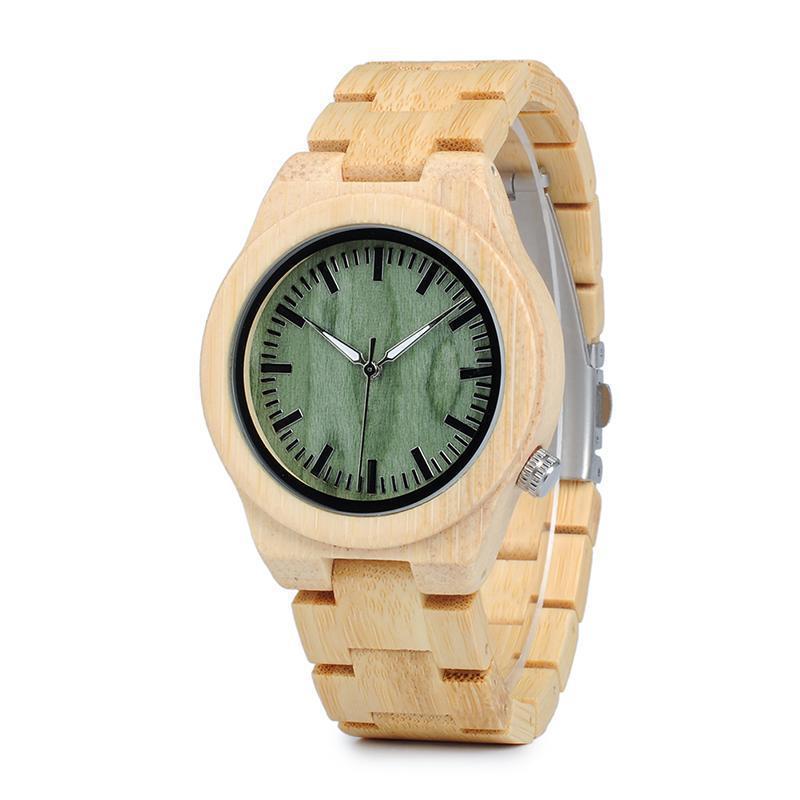 Montre en Bois Bambou