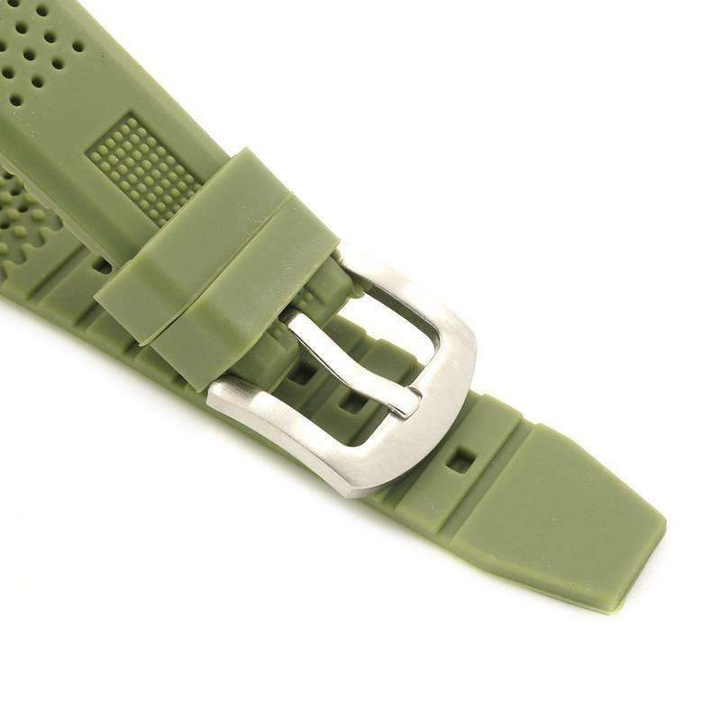 Montre en Bois Verte homme