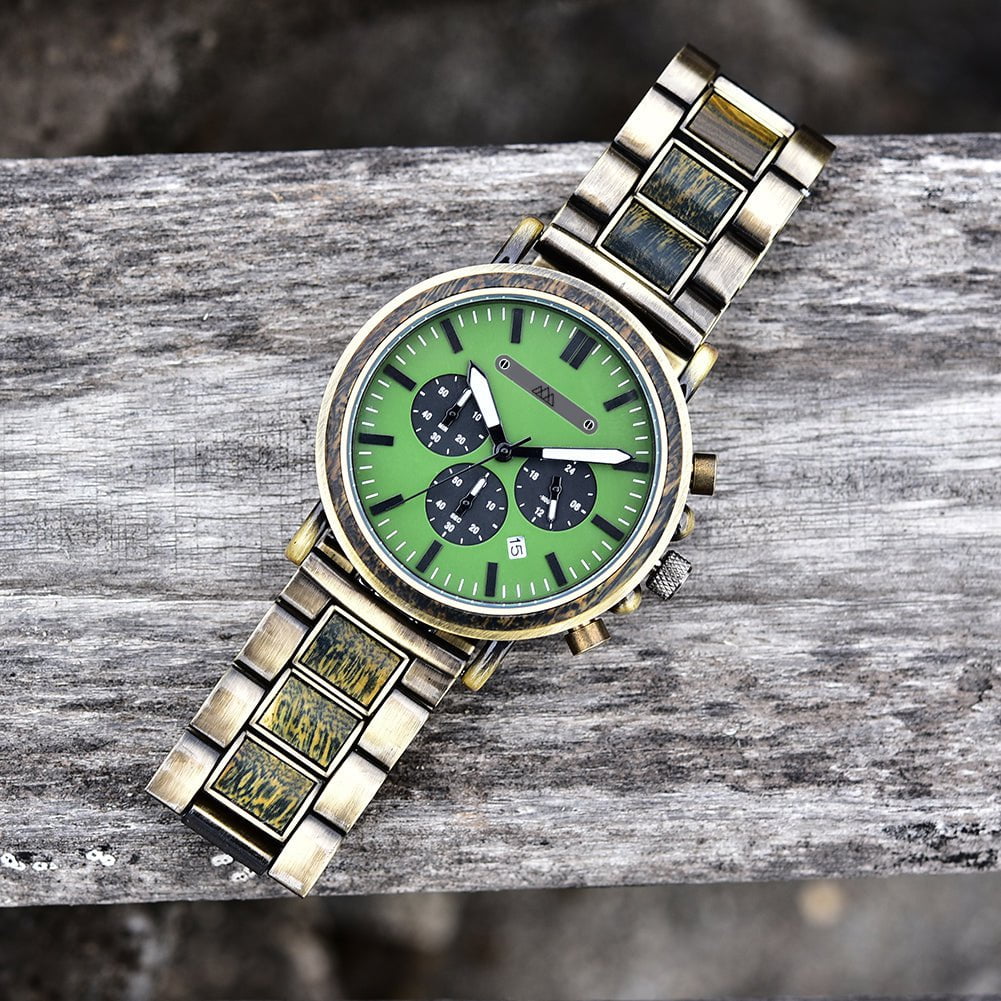 Montre en Bois Homme pas cher