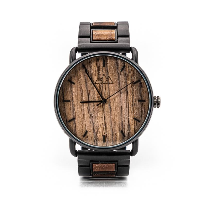 Montre Bois Noir