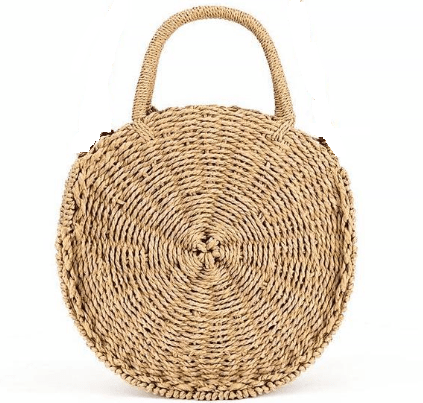 Small Beige Sac de Plage - Clara