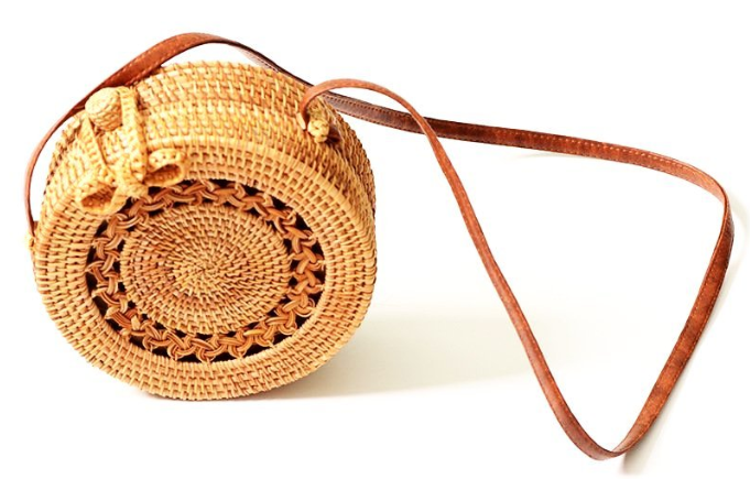 Sac en Osier Rond - Paola