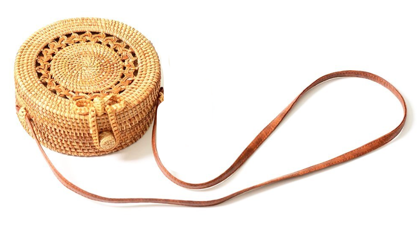 Sac en Osier Rond - Paola