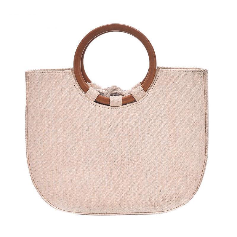 Sac en Paille - Julia White