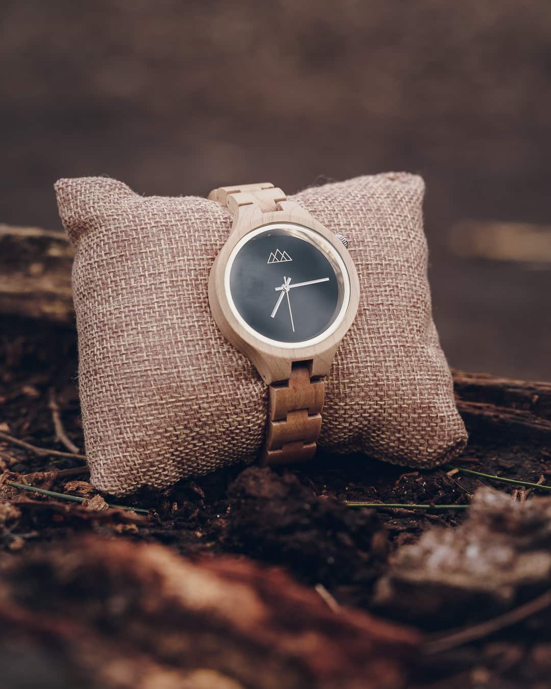 Montre en bois femme