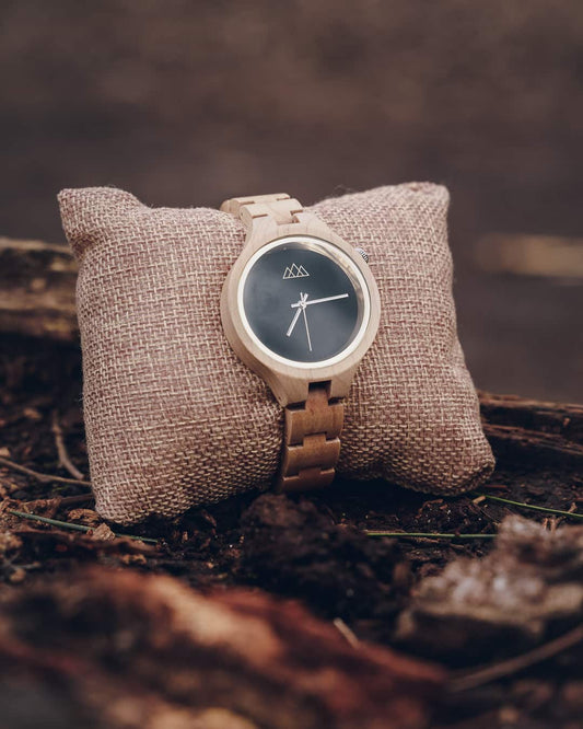 Montre en bois femme