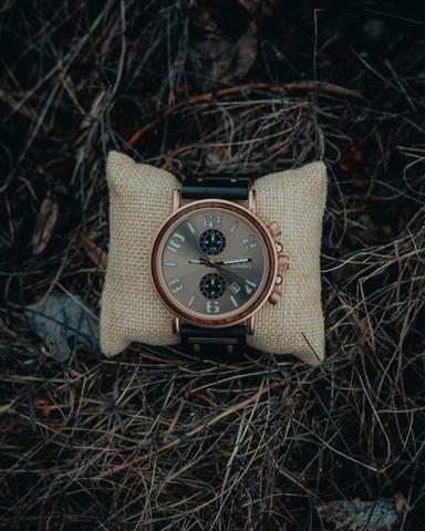montre en bois