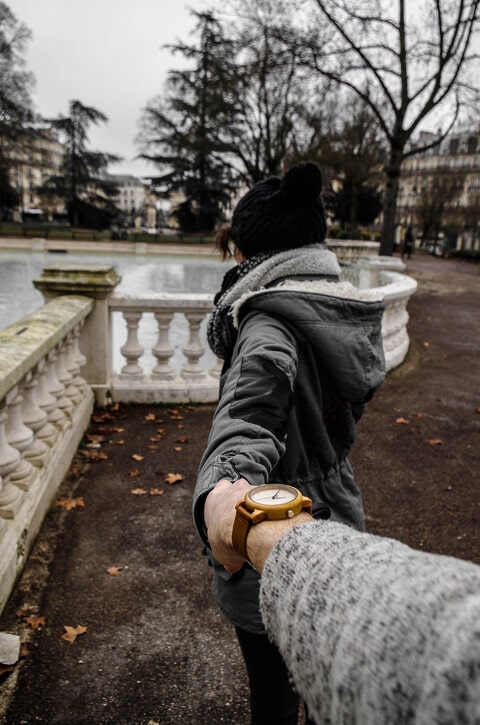 Montre en bois homme