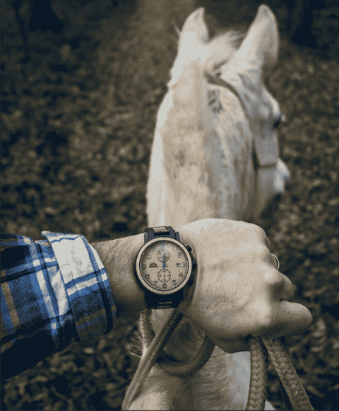 Montre en bois homme