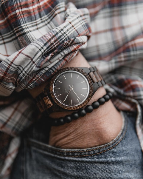 Montre en bois homme