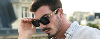 Lunettes en Bois Homme