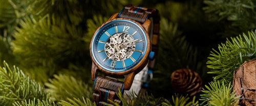 Montre en bois automatique