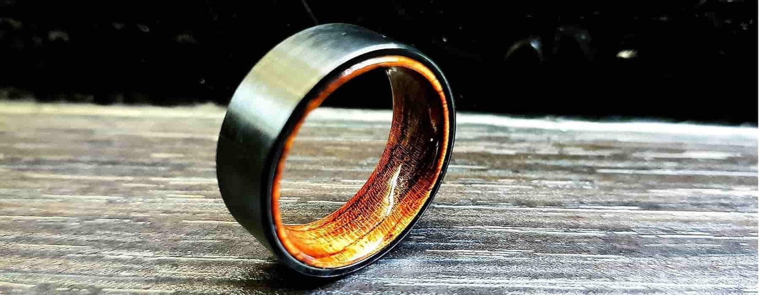 bague en bois