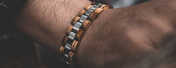 Bracelet en Bois Homme