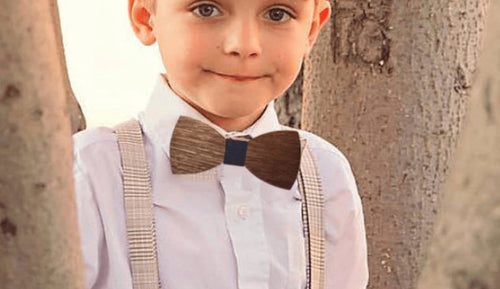 Noeud Papillon Bois Enfant