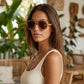 Lunette Aviateur Bois - Brun