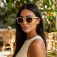 Lunettes en Bois - Skateboard Brun