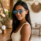 Lunettes de soleil en bois - Surf Gris