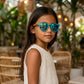 Lunettes en bois Enfant - Summer Blue