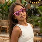 Lunettes en bois Enfant - Summer Pink
