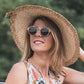 Lunette Soleil en Bois - Retro Zebra Luxe Noir