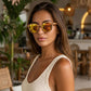 Lunette Soleil Homme Bois - Koa Orange
