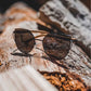Lunettes en Bois - Aviator