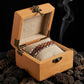 Ecrin en bois du bracelet homme Atlas Brosse Noyer - coffret cadeau The Wood Stock