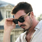 Lunettes de Soleil en Bois - Wayfarer Zebra Noir