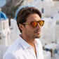 Lunettes de Soleil Bois - Dilma Orange
