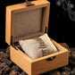 Ecrin en bois du bracelet homme Faron Brosse Erable - coffret cadeau The Wood Stock