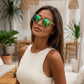 Lunette Bois Homme - Falcon Vert