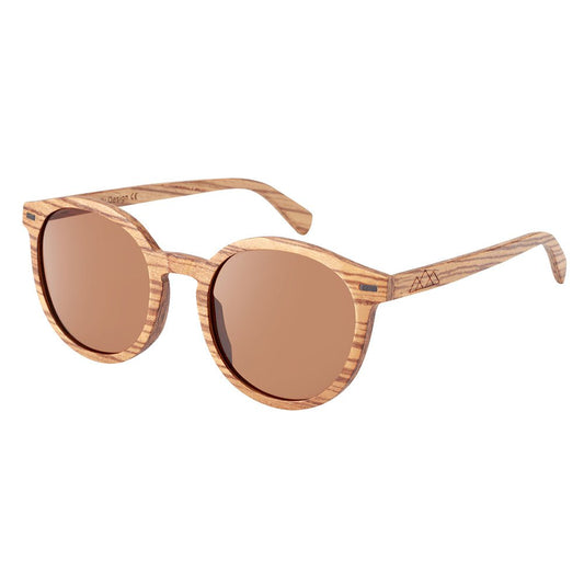 Lunette Soleil Homme Bois - Krys Koa Brun