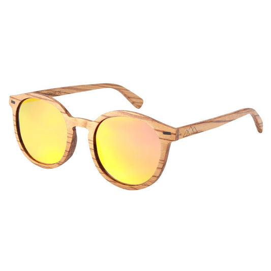 Lunette Soleil Homme Bois - Krys Koa Orange