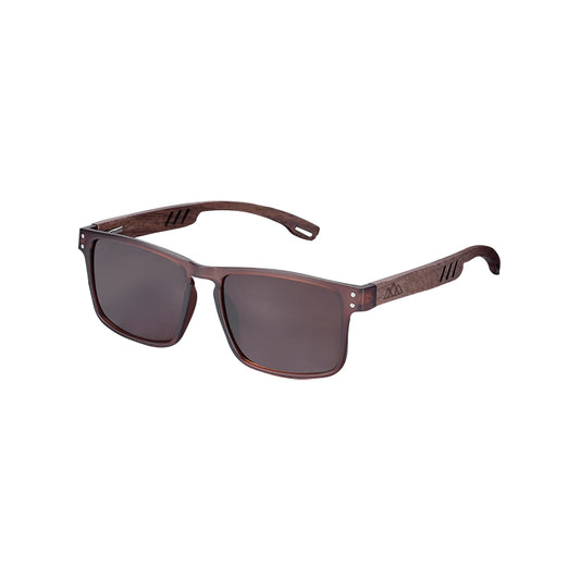 Lunettes de soleil en bois - Rezin Surf Brun