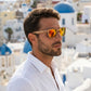 Lunettes en bois - Olivier Orange