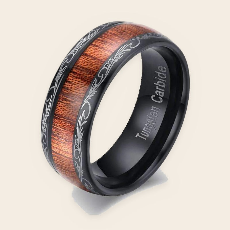 Bague en bois Celtique – The Wood Stock